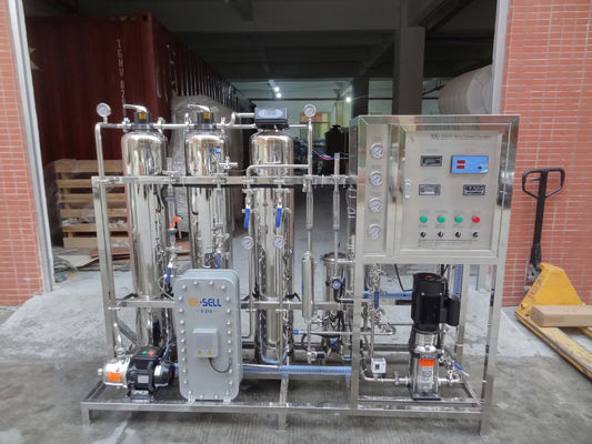 500 litros por hora Máquina de água ultrapura SUS Tanque para água doméstica arquivado
