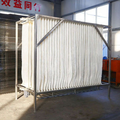 MBR Membranes Modulo de Cortina PVDF Com Estrutura de Aço Inoxidável