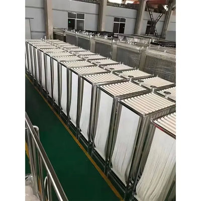 Membranas de cortina hidrófilas PVDF MBR para a aquicultura Tratamento de águas residuais