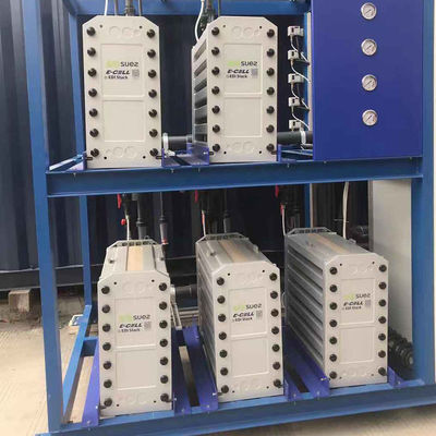 Veolia MK-7 Suez EDI Stacks fornece água ultrapura para indústrias de energia e eletrônica