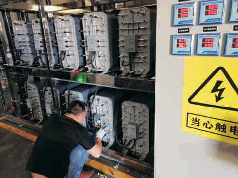 3.5-5.5m3/H EDI Stacks MK-5T Para Eletrodeionização Produção de Água Pura