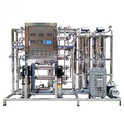 Máquina de água ultrapura de duplo estágio de 1000L/h para boilers da indústria alimentar