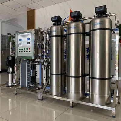 Máquina de água ultrapura de duplo estágio de 1000L/h para boilers da indústria alimentar