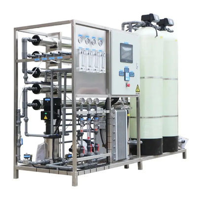 2000L/H Máquina de água ultrapura para dessalinização Remover purificação de água salgada
