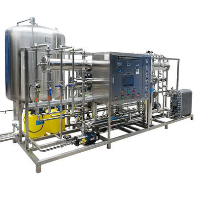 Máquina de Purificação de Água RO de Dois Estágios de 3000lph para Água de Poços Subterrâneos