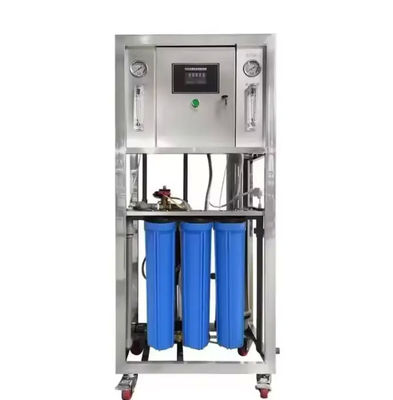 Sistema de osmose inversa de água pura de 500 L/H para água industrial de reação