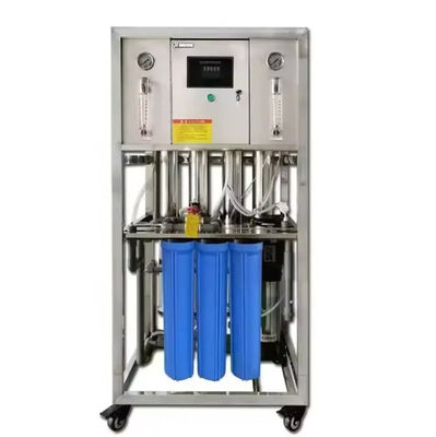 Sistema de osmose inversa de água pura de 500 L/H para água industrial de reação