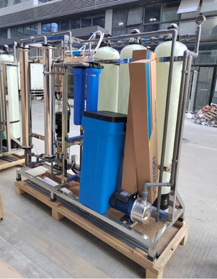 Pequenos reservatórios de FRP RO-500L/H 3x Sistemas padrão de purificação de água potável