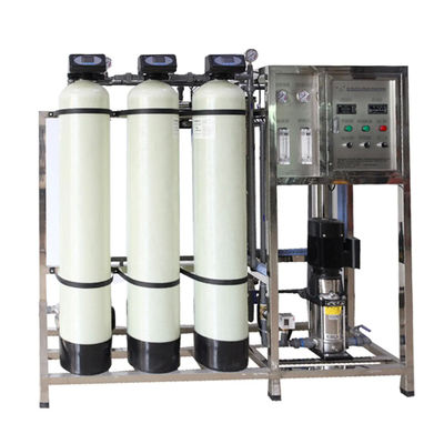 Pequenos reservatórios de FRP RO-500L/H 3x Sistemas padrão de purificação de água potável