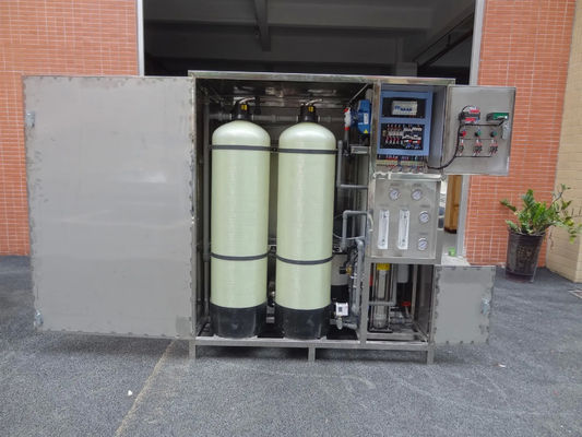 Projeto otimizado 1TPH 3xFRP Tanques de Osmose Reversa
