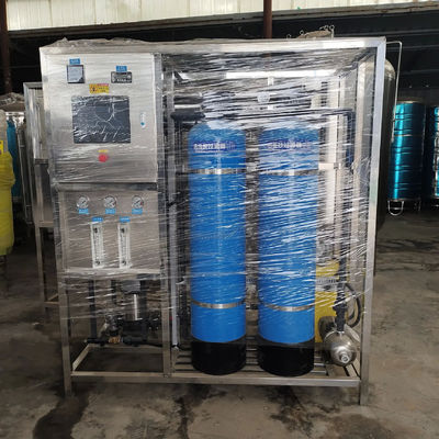 1.5tph 2xFRP Tanques de Água Salgada Usina de Água de Osmose Reversa para Indústria Agrícola