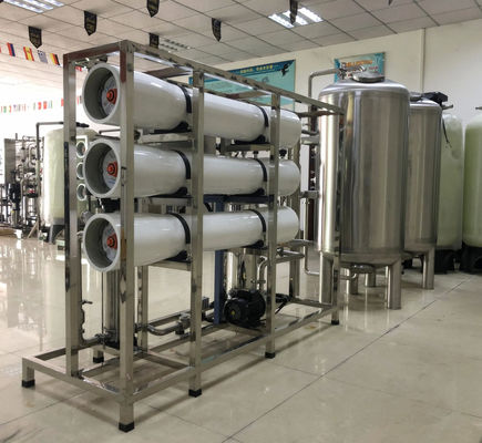 3000L/H SS304 Tanques Tratamento de Água por Osmose Reversa para Indústria