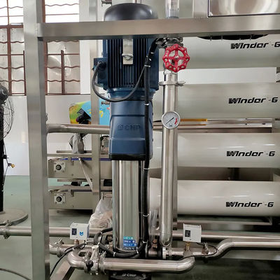 5TPH SS304 Tanques RO Sistema de Purificação para Água de Processo Industrial