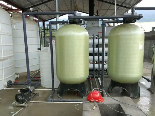 6TPH 7,9kW FRP Tanques de água salobra