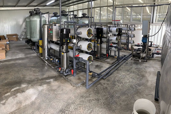 6TPH 7,9kW FRP Tanques de água salobra