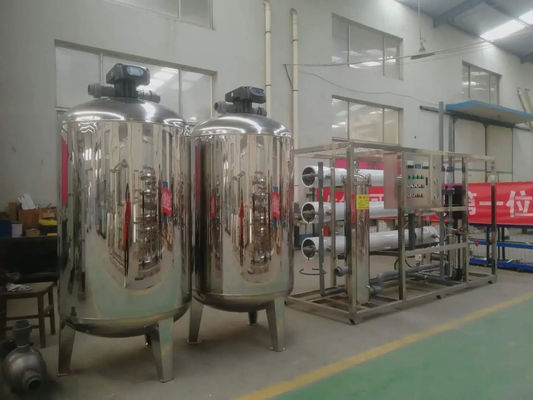 6TPH 7.9kW SS304 Tanques de água salobra