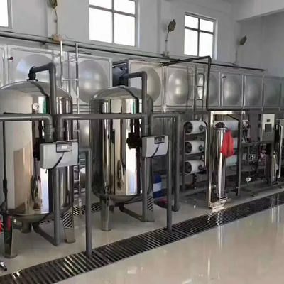 6TPH 7.9kW SS304 Tanques de água salobra