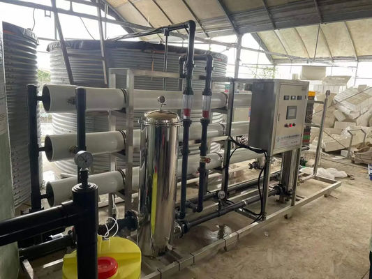 6TPH 7.9kW SS304 Tanques de água salobra