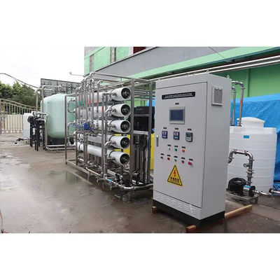 10TPH FRP Tanques Usina de água de osmose reversa para dessalinização de água do mar