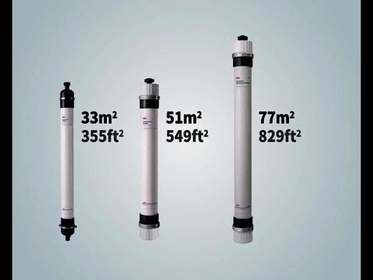 DOWTM UF SFP-2660 Ultrafiltração Membrana de Alto Fluxo de Baixo Enfraquecimento