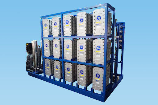Veolia E-CellTM-3X EDI Module Zero-Chemical Solution para a produção de água ultra-pura