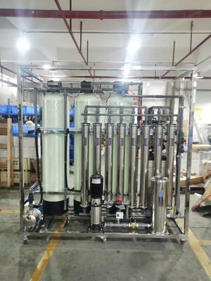 PRO-SD8080/15 1.5TPH Sistema de osmose reversa de água salobra SS304 Skid 3.0kW Tempo de condução rápido