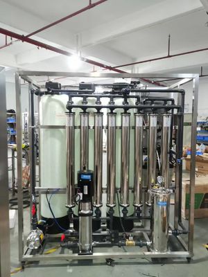 PRO-SD8080/20 2TPH Usina de osmose reversa em água salobra SS304 Skid 3.0kW Instalação rápida Material do núcleo do tubo UPVC