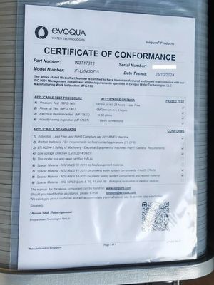Módulo EDI Ionpure CEDI IP-LXM30Z-5 para Eletrônica de Semicondutores