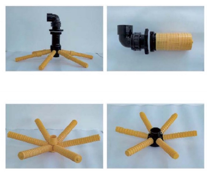 2.5' Thread Top Opening FRP Filter Tank 0.1-0.2 T/H Design Flow Rate