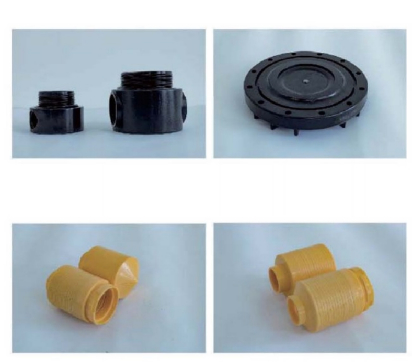 2.5' Thread Top Opening FRP Filter Tank 0.1-0.2 T/H Design Flow Rate
