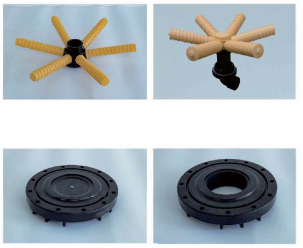 Tanque de armazenamento FRP 1054 φ250×1400mm Rosca de 2,5'' 0,5-1,5 T/H para Uso Industrial