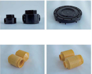 Tanque de filtro de plástico reforçado com fibra 1254 φ300×1400mm Rosca 2.5'' 1.6-2.28 T/H