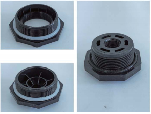 Tanque de filtro de plástico reforçado com fibra 1254 φ300×1400mm Rosca 2.5'' 1.6-2.28 T/H