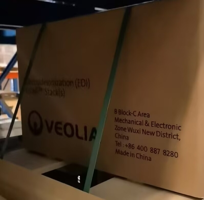 Pilhas EDI MK-3MiniHT da Veolia para Água Farmacêutica em Conformidade com USP EP