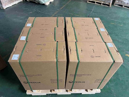 Veolia MK-3PharmHT EDI Stack 3.4 m3/h Água Farmacêutica Ultra Pura