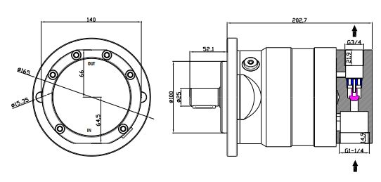 DHP 3.5 Axial Piston Pump - 3.5m³/h High-Pressure Water Treatment Consumables for Low-Medium Speed Desalination