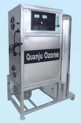 Máquina de água ozonizada de alta concentração com concentração de ozônio de 15-25 mg/L e fluxo de água de 0,5-6 T/H para lavagem e desinfecção de alimentos