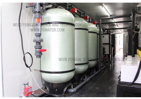 50TPD Containerized a planta de tratamento da água, sistema Containerized do tratamento de águas residuais