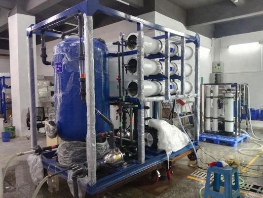 Sistema da dessanilização da osmose reversa da água do mar 380GPD
