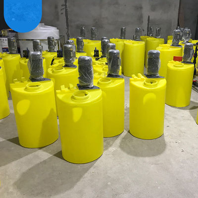 Peças sobresselentes inferiores lisas amarelas do tratamento da água 500L