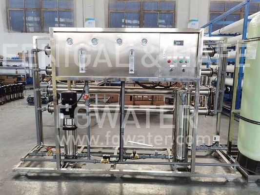 Sistema comercial do tratamento da água da osmose reversa 36000GPD