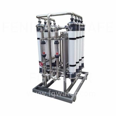 Sistema do tratamento da água do Ultrafiltration 50TPH, planta de tratamento da água Containerized de 20ft F