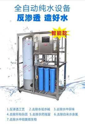Equipamento 100m3/H do tratamento da água da osmose reversa da montagem do patim