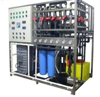 0.5-5m3/H sistema de tratamento de águas residuais Electro Deionizer Sistema de purificação
