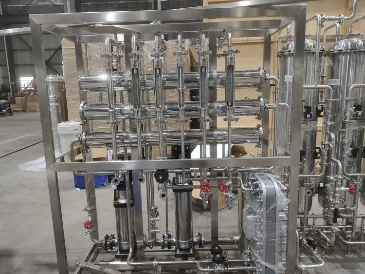 Produção de água 0,25 m3/h Sistema de água ultrapura EDI deionizada para laboratório
