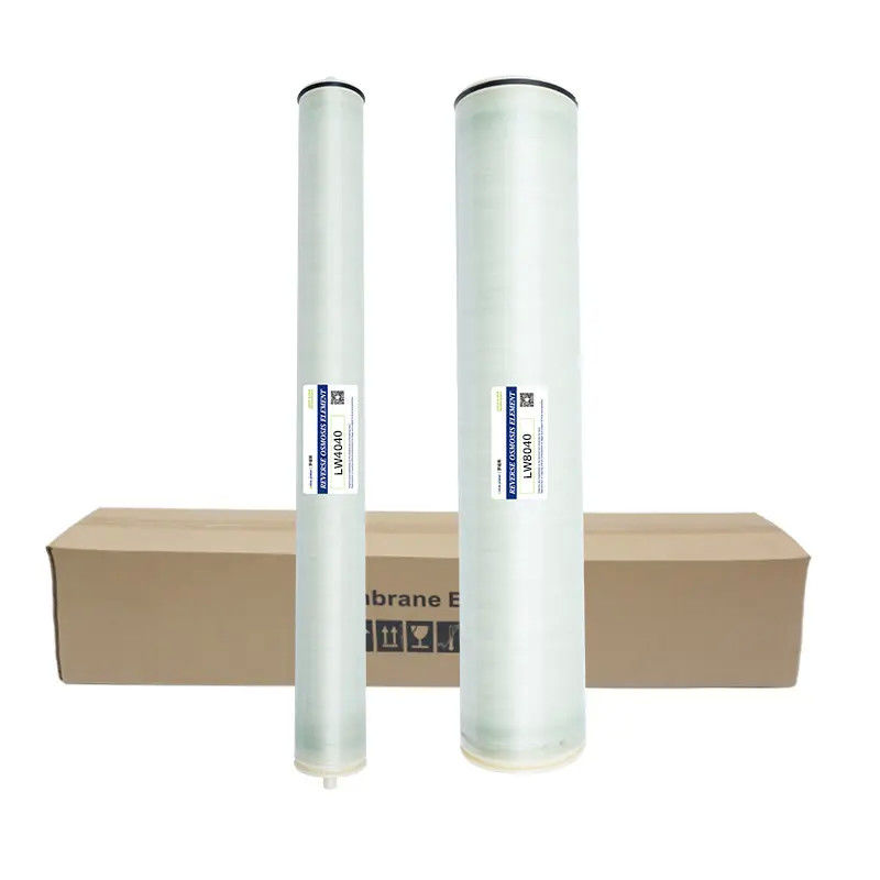 Elementos de membrana RO resistentes a impurezas da série Vontron FR para produção de água pura
