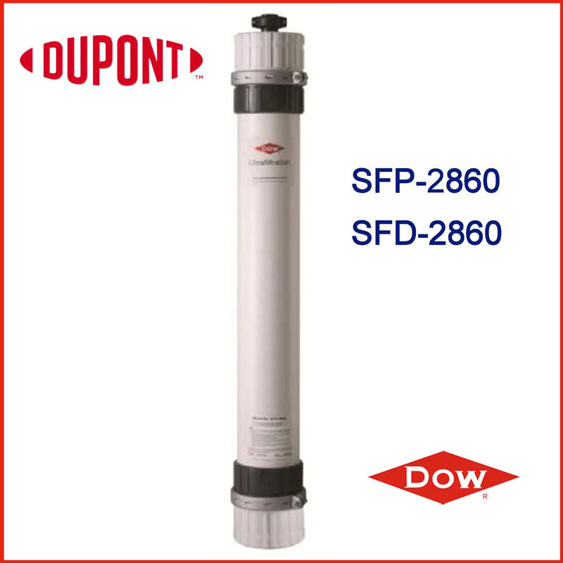 Fluxo 2.0   6.1 M3 /Hr DOW UF Membranes Módulos SFP-2860 / SFD-2860 Com Alta Resistência Mecânica