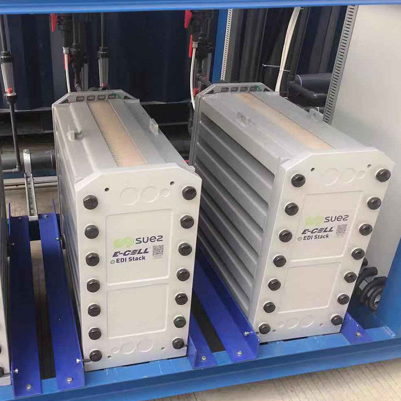 Veolia MK-7 Suez EDI Stacks fornece água ultrapura para indústrias de energia e eletrônica