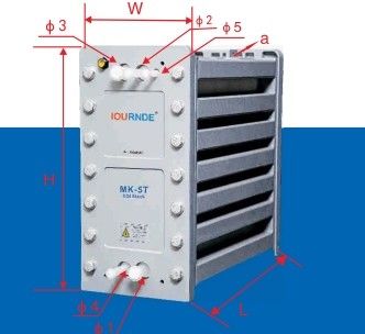 3.5-5.5m3/H EDI Stacks MK-5T Para Eletrodeionização Produção de Água Pura