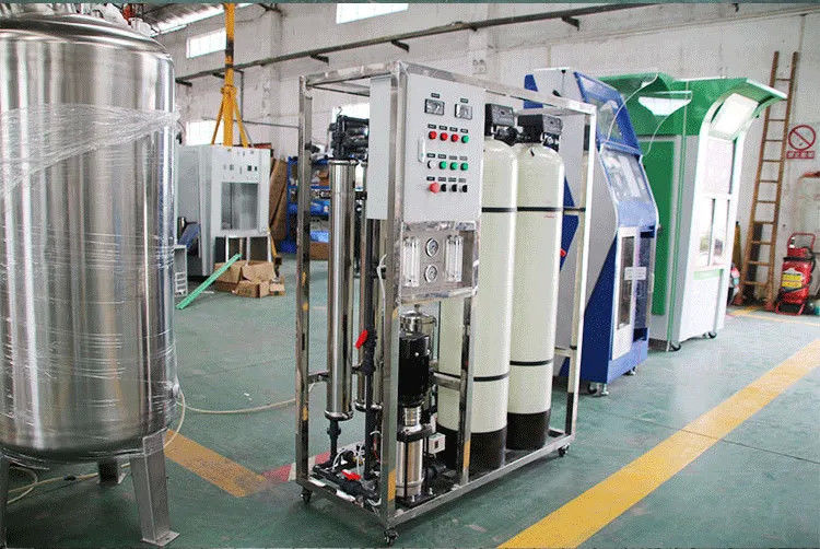Instalação de água de osmose reversa de água salgada Solução eficiente e confiável para capacidade de permeabilidade de 1TPH